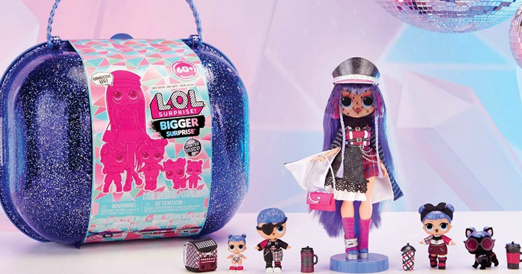 LOL Surprise Winter Disco BIGGER SURPRISE Fashion Doll Tots Lil Pet 